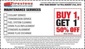Maintenance Services Firestone Coupons For August 2013 Transmission Service Printable Coupons Firestone