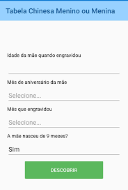 Tabela Chinesa Menino Ou Menina Para Android Apk Baixar