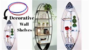 Of course if your walls are longer or shorter, your cost would be different. How To Make Decorative Shelves With Hoops Quick Easy Shelves Home Organization Shelves 2019 Youtube