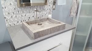 stone sinks, travertine sinks, bathroom