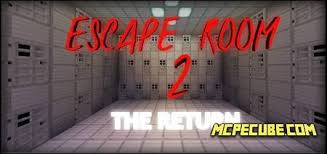 Try out some of the best custom maps for minecraft, from adventure maps to parkour challenges to puzzle escape rooms. Escape Room 2 The Return Map Maps For Minecraft Bedrock