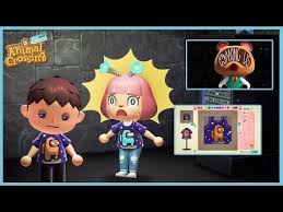 There S A Nook Among Us Imposter Apparel Animal Crossing Custom Design Acnh Clothing Qr Codes Youtube In 2020 Animal Crossing Animals Custom Design