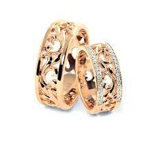 Wedding Bands With Floral Ornament Unique Gold Wedding Bands Etsy Unique Gold Wedding Bands Gold Wedding Band Wedding Rings
