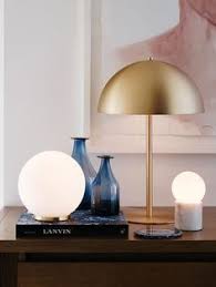 Pin By Audrey Miller On Apartment Brass Lamp Lamp Design Table Lamp