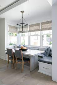 Coastal Home Coastal Design Beach House Dining Space Kitchen Banquette Breakfast Tabl House Design Kitchen Log Home Kitchens Transitional Dining Room