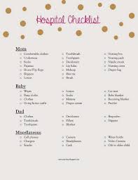 What To Pack Printable Hospital Bag Checklist Labor And Delivery Http Rasmussen2day Blogspot Com Bag Shop Hospital Checklist Baby Hospital Hospital Bag