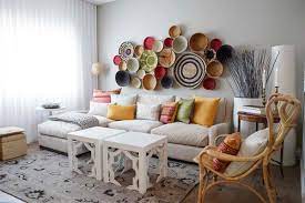 Warm copper orange accent wall. 20 Unique Living Room Wall Decors Home Design Lover