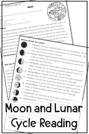 Moon And Lunar Phases Activities Letter Recognition Worksheets Moon Phase Lessons 5th Grade Worksheets