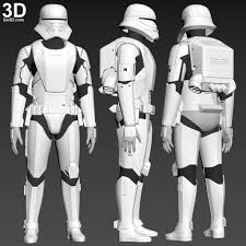 Jet Trooper Helmet Armor Star Wars The Rise Of Skywalker 3d Printable Model Print File Stl Do3d 06