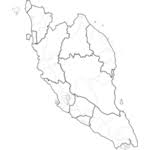 Semenanjung malaya, semenanjung melaka, atau semenanjung melayu adalah semenanjung besar di daerah asia tenggara. Malaysia Railway Map Public Domain Vectors