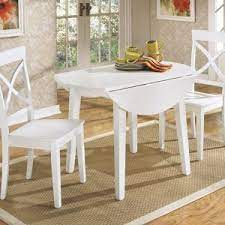 White Dining Room Table With Leaf White Round Kitchen Table Kitchen Table Settings White Kitchen Table Set