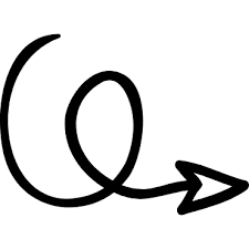 swirly arrow free arrows icons swirly arrow free arrows icons