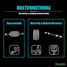 Amazon Com Vulken 3 In 1 Ab Wheel Muscle Massage Roller