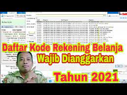 Contoh rkas sd 2021 excel ilmusosial id contoh kumpulan contoh rkas sd 2021 exceldownload contoh rkas bos 2020 sesuai juknis bos permendikbud nomor 8 tahun 2020 sebelumnya sdn sobang 1 telah membagikan format sk tim penyusun rkjm dan rkas sekolah pada kesempatan kali ini admin akan membagikan format contoh rkas bos 2020 sesuai juknis bos. Kode Rekening Jenis Belanja Yang Wajib Dianggarkan Pada Arkas Bos 2021 Jenis Belanja Rutin Sekolah Youtube