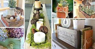 Shop with afterpay on eligible items. 20 Amazing Rustic Wooden Box Centerpieces Decor Home Ideas