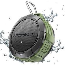 Amazon Com Victsing Shower Speaker Wireless Waterproof Speaker With 5w Driver Suction Cup Built In Mic Han Shower Speaker Shower Bluetooth Speaker Speaker