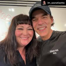 Socratis Otto & Katrina Milosevic at the Wentworth Con in London last week  😍 #Wentworth