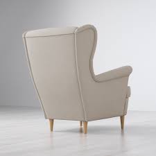 strandmon skiftebo light beige wing chair ikea wing chair ikea strandmon quality chairs