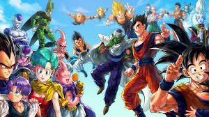 Just like in dragon ball xenoverse 2, gt goku acts as a suspiciously similar substitute to his incarnation in the original dragon ball with the use of the power pole despite him never using it in dragon ball gt, but he did use it in dragon ball: 1018137 Illustration Anime Yellow Dragon Ball Gt Son Goku Trunks Dragon Ball Z Kai Bulma Vegeta Super Saiyan Super Saiyan Blue Super Saiyan 3 Son Gohan Majin Boo Videl Lord Bills Screenshot