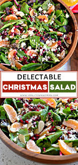 Christmas Salad Recipe Christmas Salad Recipes Winter Salad Recipes Healthy Christmas Recipes