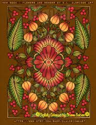 Artist C L Aldridge Art Digital Creations By Shawn Bobar Digitally Colored Using Pigment Ipad Pro A Autumn Leaf Color Decoupage Paper Printable Apple Pen