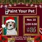 Christmas Paint Your Pet event image