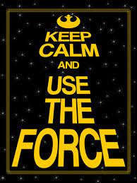 Filler Card Keep Calm And Use The Force Star Wars 3x4 The Force Star Wars Star Wars Cards Star Wars Geek