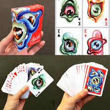 After 28 years of printing experience running a thriving print shop in mississauga, ontario, we saw a high customer demand for custom playing cards. I Made Custom Playing Card Decks With My Paintings 18 Unique Painted Illustrations Make Up The Face Cards Aces Jokers And Backs Somethingimade