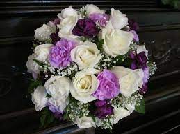 Pin By Sarah Adam On Wedding Ideas Purple Wedding Bouquets Purple Bridal Bouquet Purple Wedding