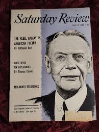 Saturday Review Magazine June 11 1955 ANDRE SIEGFRIED ALLAN NEVINS  NATHANIEL BUR