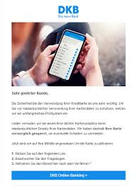 Kostenloses konto mit kreditkarte eröffnen und #geldverbesserer werden. Dkb Phishing Eine Wichtige Neue Ungelesene Nachricht Anti Spam Info