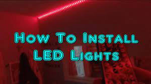 How To Install Daybetter Led Strip Lights Youtube