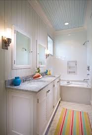 I M Always In Search Of Innovative Means To Creep Fun Color Right Into A Client S Residence It Could Be Difficult T Beadboard Bathroom Blue Ceilings Beadboard
