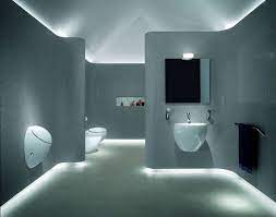 63 Awesome Modern Led Strip Ceiling Light Design Luxury Bathroom Simple Bathroom Renovation Ceiling Light Design