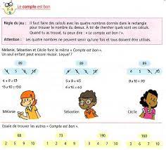 Le compte est bon cm2 solution. Le Compte Est Bon Par Edumoov Jenseigne Fr