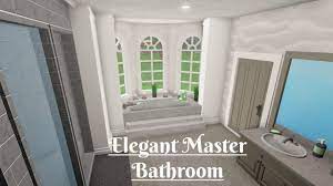 Tiny house layout house layout plans house layouts sims 4 house design unique. Roblox Bloxburg Elegant Master Bathroom Youtube