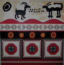 There is an enormous variety of counted cross stitch kits, some are being discussed here. Kachinas Yei Gods