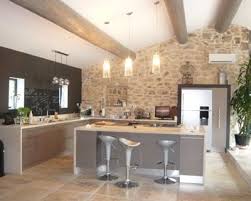 Tout Y Est Les Briques Le Tableau Noir L Ilot L Espace Et L Ouverture Sur L Exterieur Bref La Cuisine De Mes Reves Cuisine Moderne Amenagement Cuisine Et Decor De Cuisine De Ferme