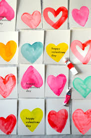 Watercolor Valentines That Anyone Can Make Super Make It Acrylic painting is characterized by bright colors, sharp brushstrokes, and quality lines. watercolor valentines that anyone can