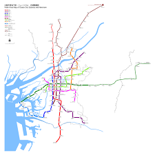 An overview of all railways running through osaka, including osaka metro. Subway Osaka Metro Map Japan