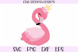 Download Flamingo With Flower Crown Graphic By Ciaostefaniadigital Creative Fabrica PSD Mockup Templates