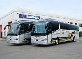 Please arrive at your stop a few minutes early to allow for any fluctuations in schedule. Goldline Executive Travel Takes Two Psvar Scania Irizars Routeone