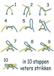 Veters Strikken Veters Strikken Schoenveter Strikken Schoenveter