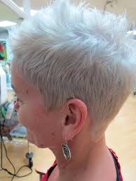 The Platinum Karen Was Looking For Short Hair Styles Hair Styles Super Short Hair