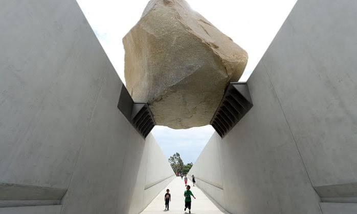 Work by Michael Heizer