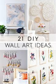 These 21 Diy Wall Art Ideas Look Expensive But Trust Us They Aren T Wall Art Diy Easy Diy Wall Decor Cheap Cheap Diy Wall Art