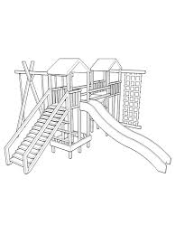 Playground equipment playground coloring pages. Playground Coloring Pages Free Printable Playground Coloring Pages