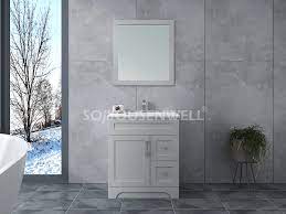 Designer bathroom vanity cabinets all solid wood construction and plywood interior select an unfinished designer vanity style from this table: Solid Wood Bathroom Cabinet Wood Bathroom Cabinet For Sale