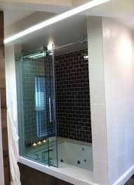Sanctuary shower size is perfect where you may have limited space, such as a mobile home or apartment. Bath Shower Combo Sliding Doors 49 Ideas Tub Shower Combo Jet Tub Shower Combo Bathroom Tub Shower