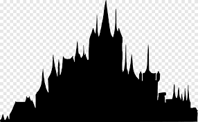 The logo almost always features a fairytale castle directly inspired by disneyland's sleeping beauty castle and the magic kingdom's cinderella castle. Black Castle Disneyland Cinderella Castle Fantasy City Background Symmetry Monochrome Png Pngegg